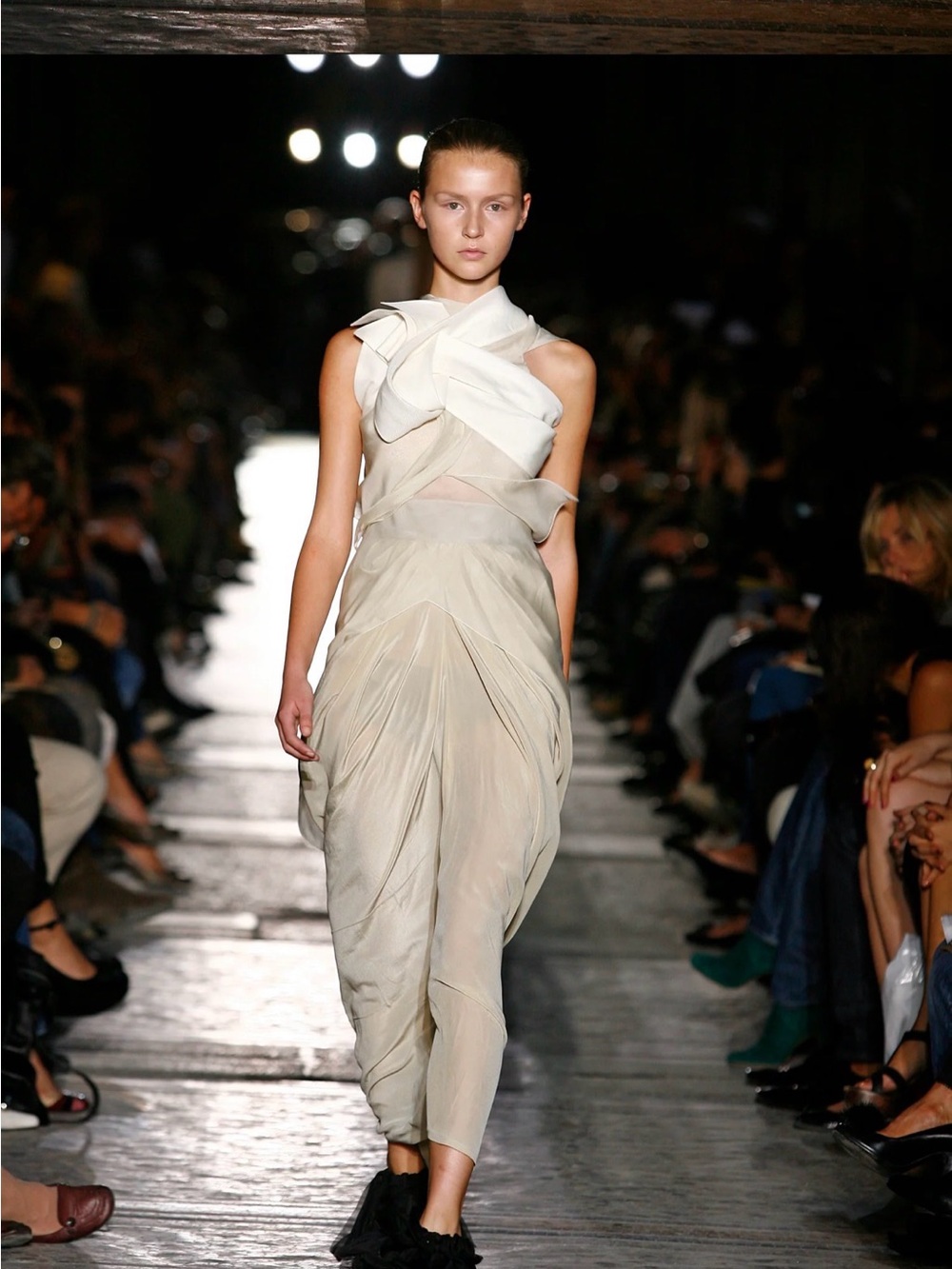 Rick Owen’s runway origami top S/S 07